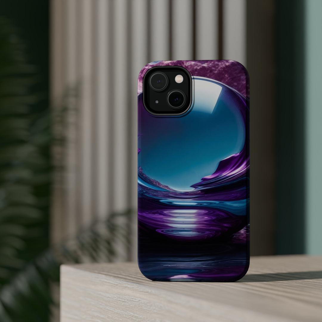 Spherical Amethyst Reflection - MagSafe Tough Case