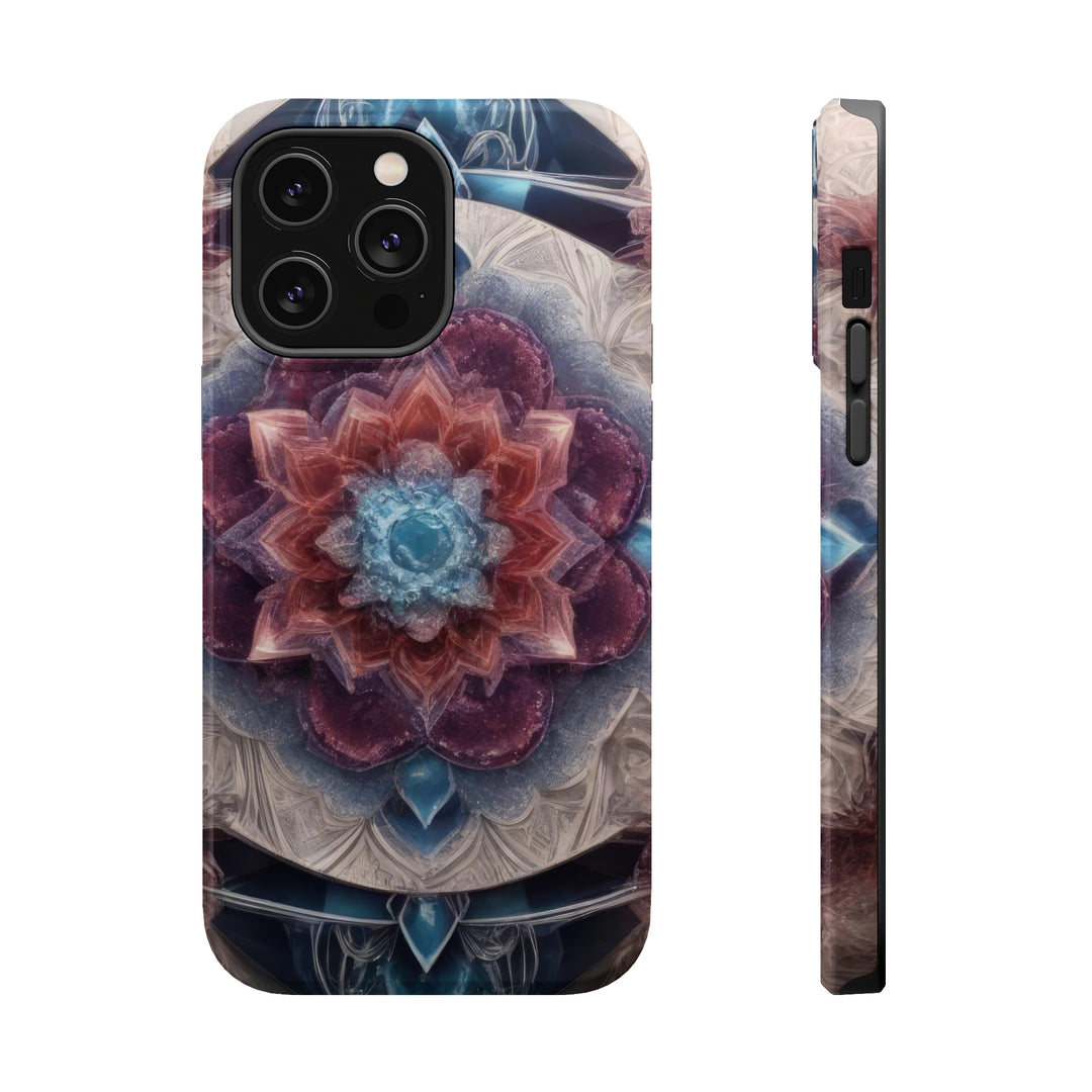 Symmetrical Crystal Bloom - MagSafe Tough Case