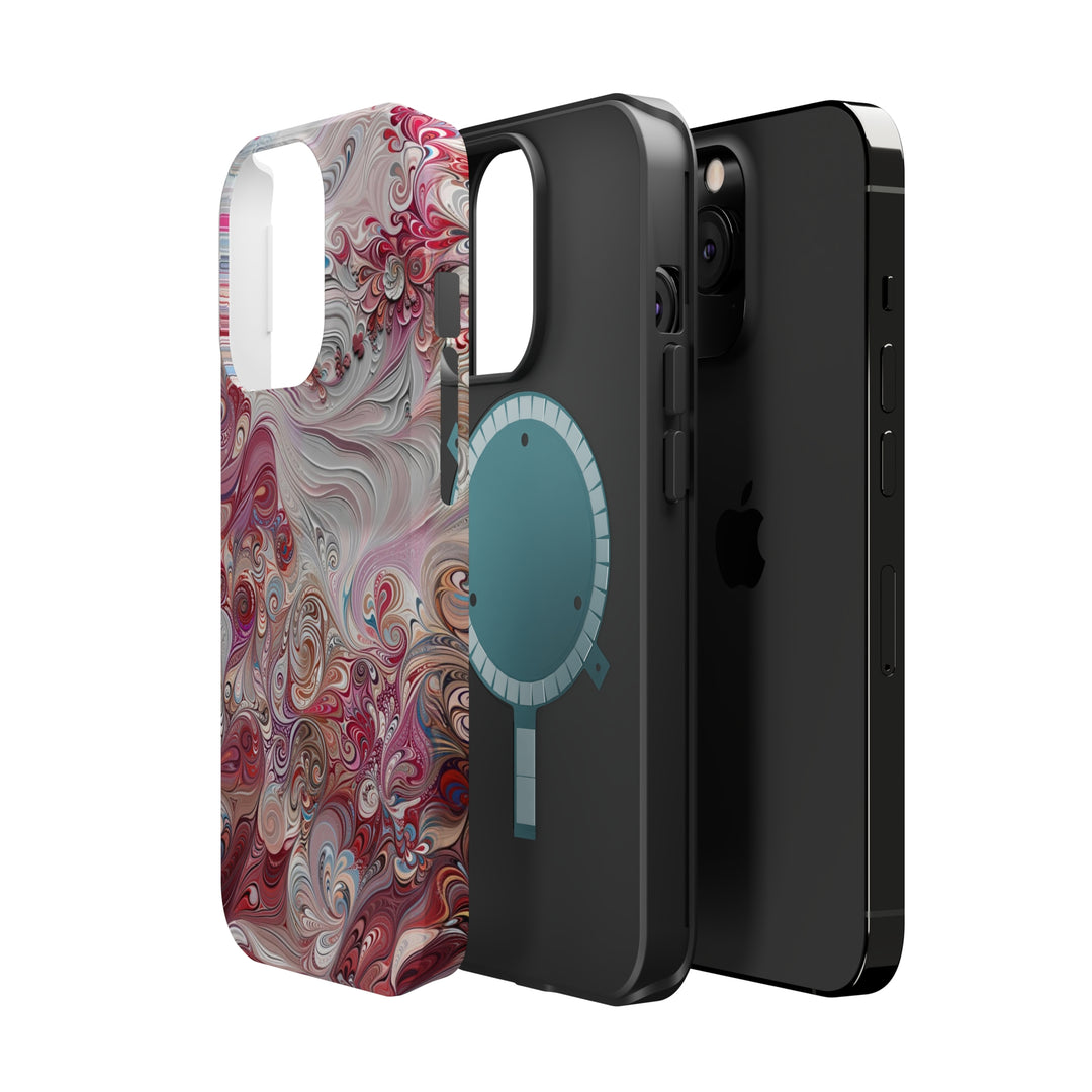 Floral Swirl Symphony - MagSafe Tough Case