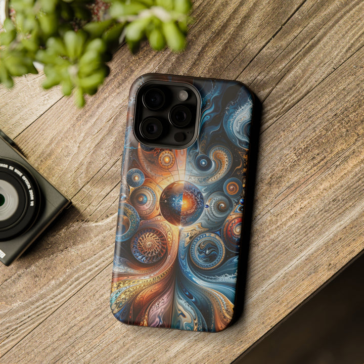 Cosmic Swirl Harmony - MagSafe Tough Case