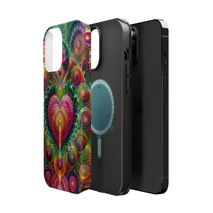 Kaleidoscopic Heart Symphony - MagSafe Tough Case