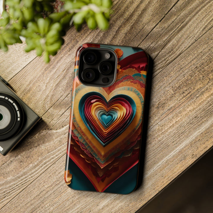 Infinite Layered Hearts - MagSafe Tough Case