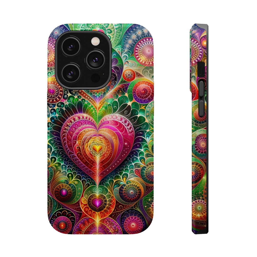 Kaleidoscopic Heart Symphony - MagSafe Tough Case