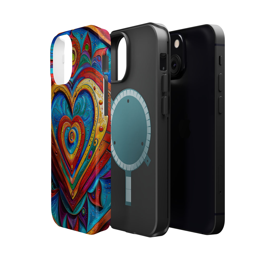 Vibrant Love Spiral - MagSafe Tough Case