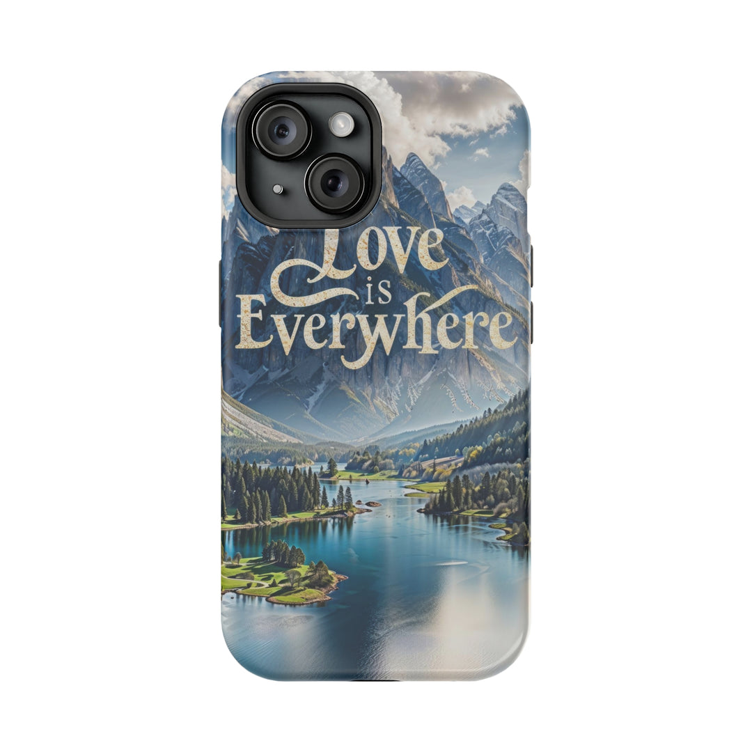 Mountainous Love Reflection - MagSafe Tough Case