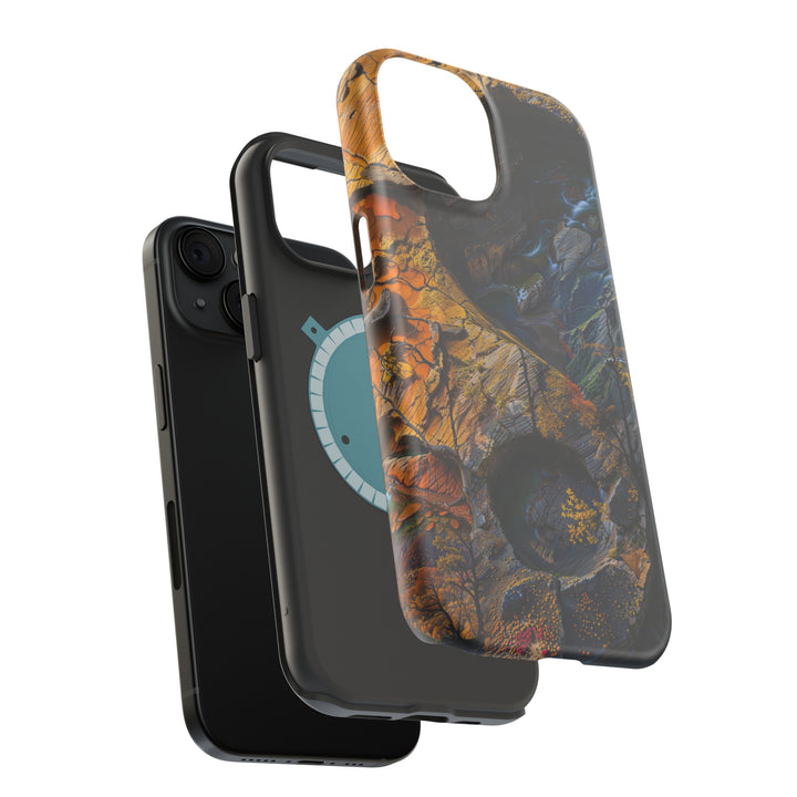 Autumn Geometric Contrast - MagSafe Tough Case