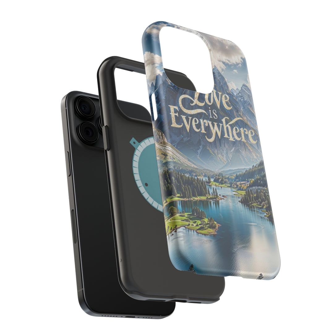 Mountainous Love Reflection - MagSafe Tough Case