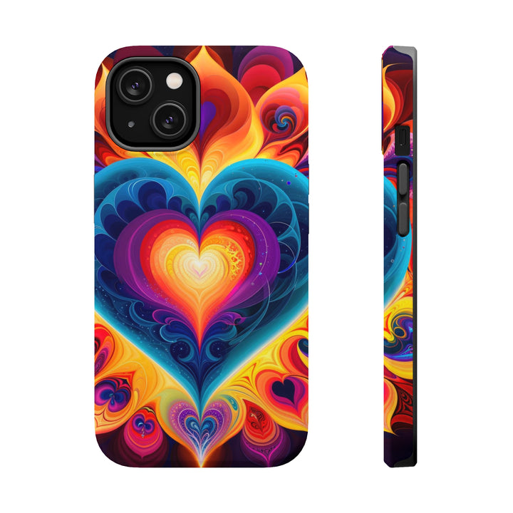 Cosmic Vibrant Heart - MagSafe Tough Case