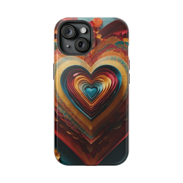 Infinite Layered Hearts - MagSafe Tough Case