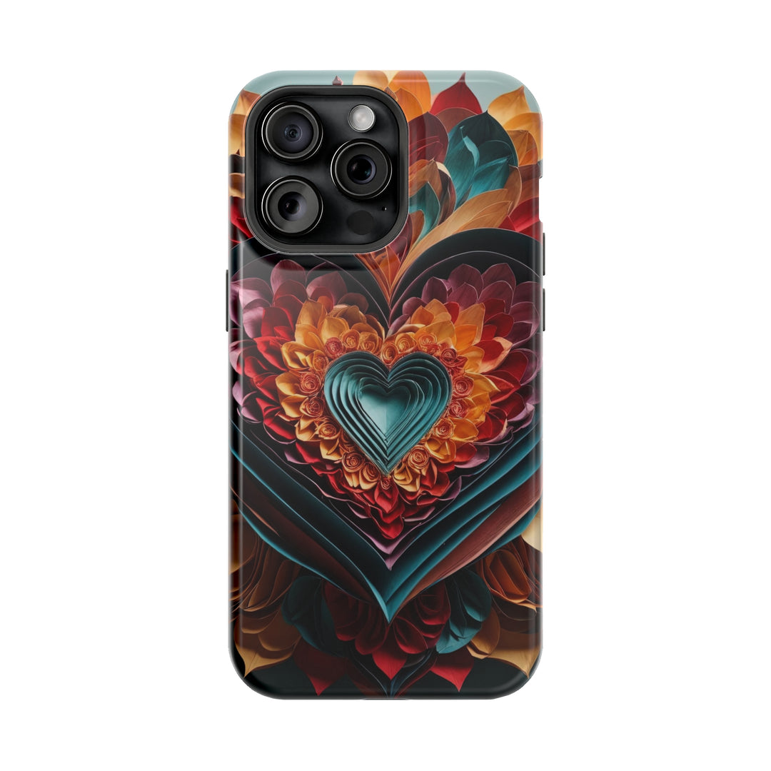 Multilayered Floral Heart - MagSafe Tough Case