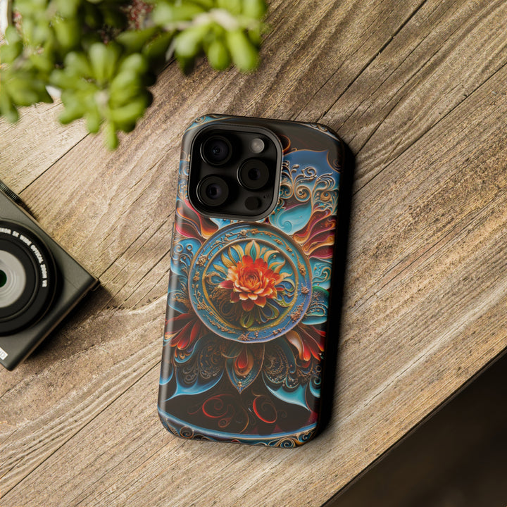 Intricate Floral Mandala - MagSafe Tough Case