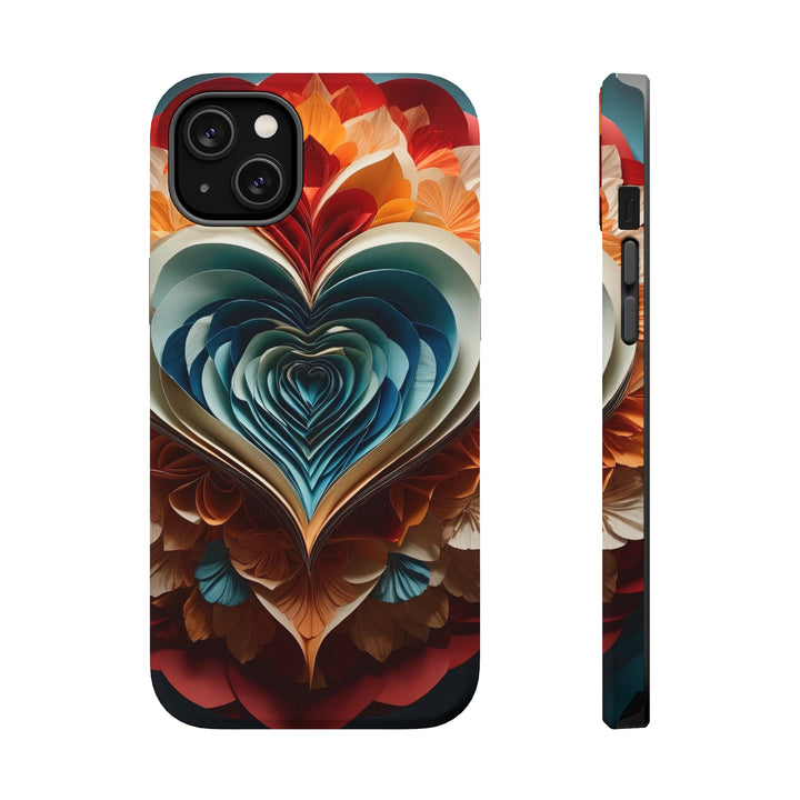 Blooming Heart Layers - MagSafe Tough Case