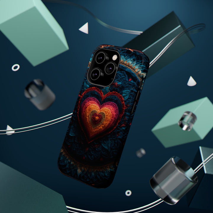 Nested Heart Tapestry - MagSafe Tough Case