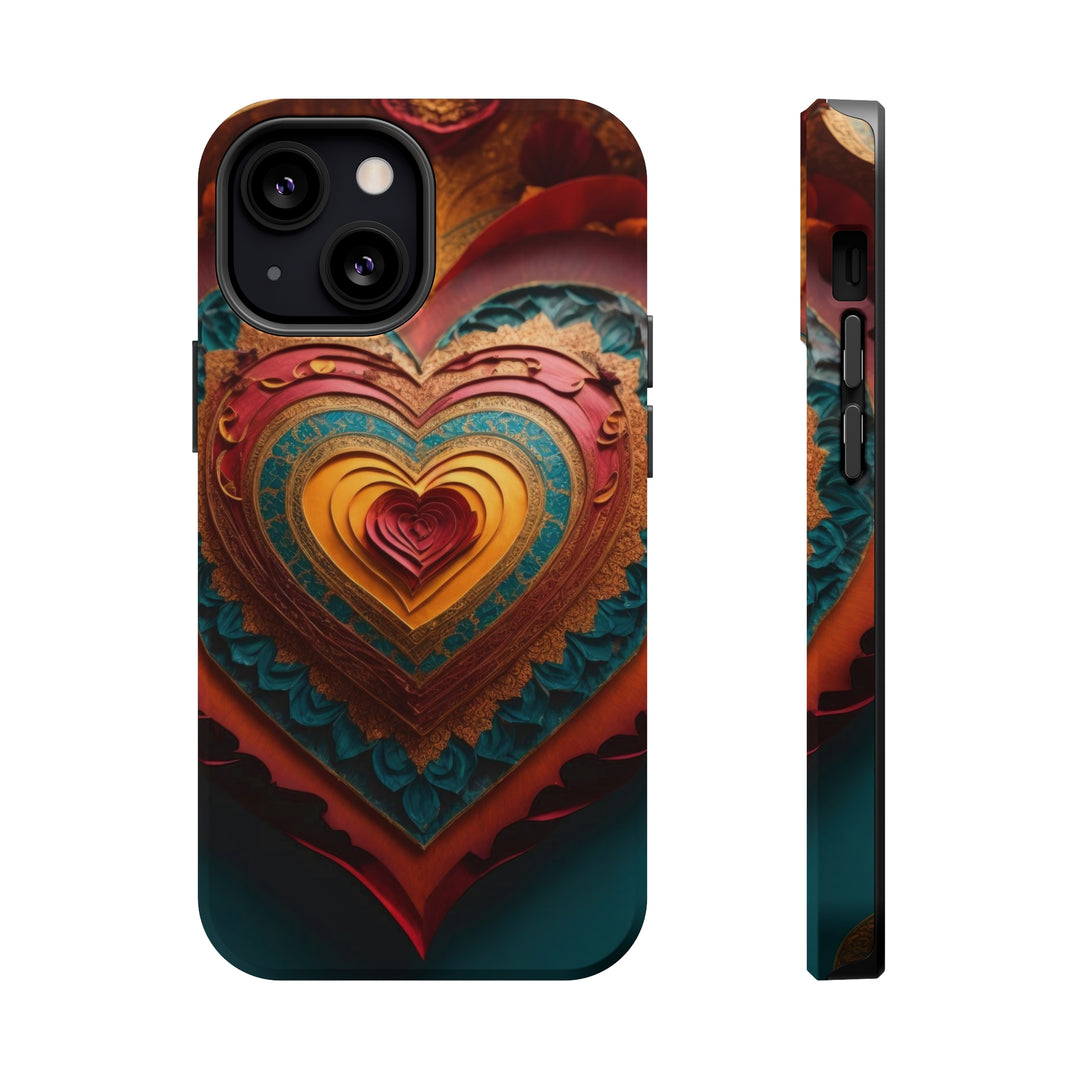 Intricate Heart Mandala - MagSafe Tough Case