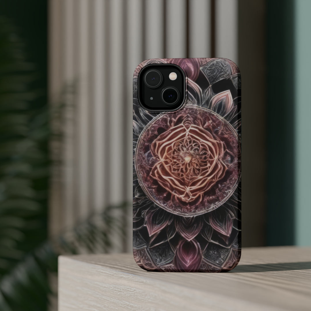 Mystic Floral Mandala - MagSafe Tough Case