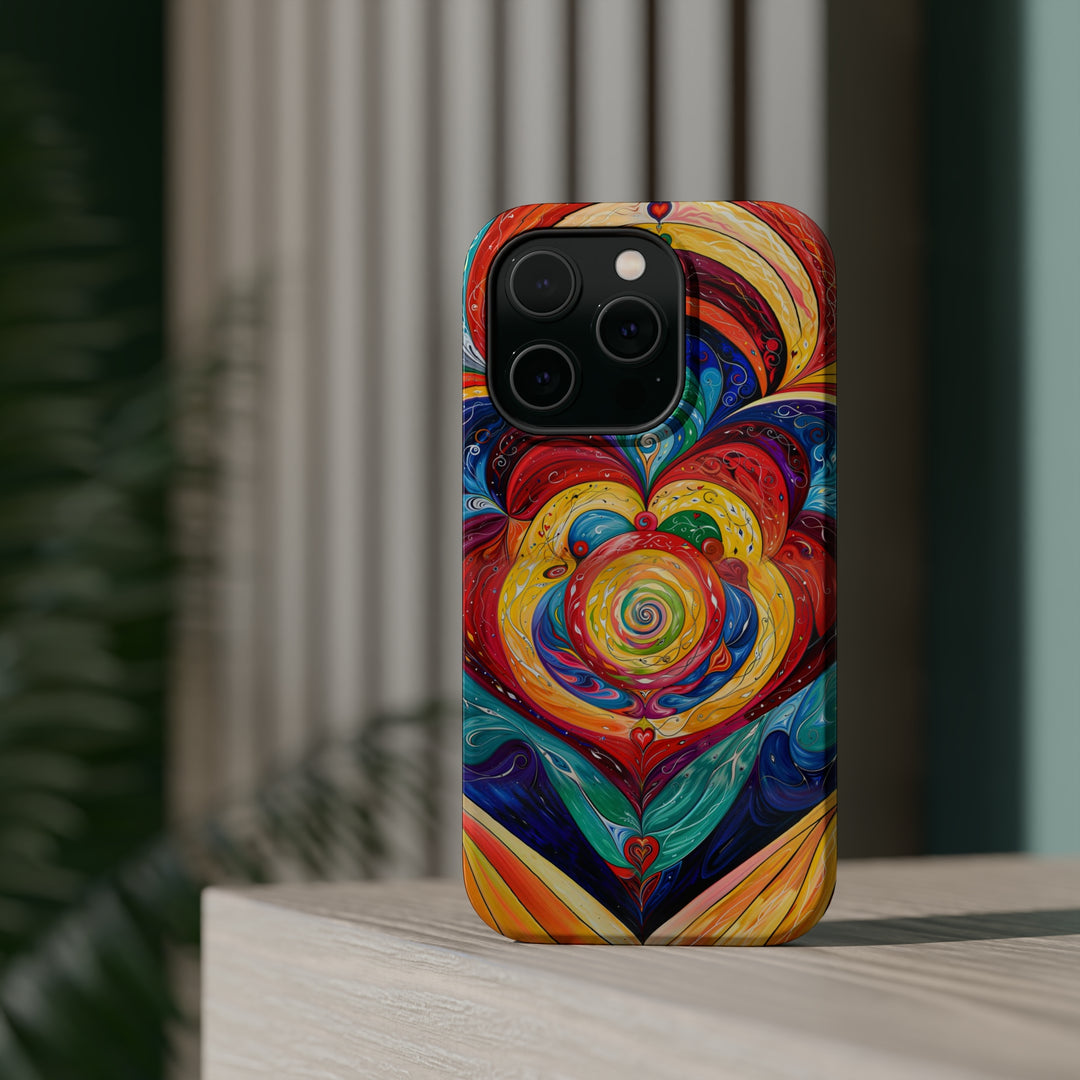 Vibrant Swirling Emotions - MagSafe Tough Case