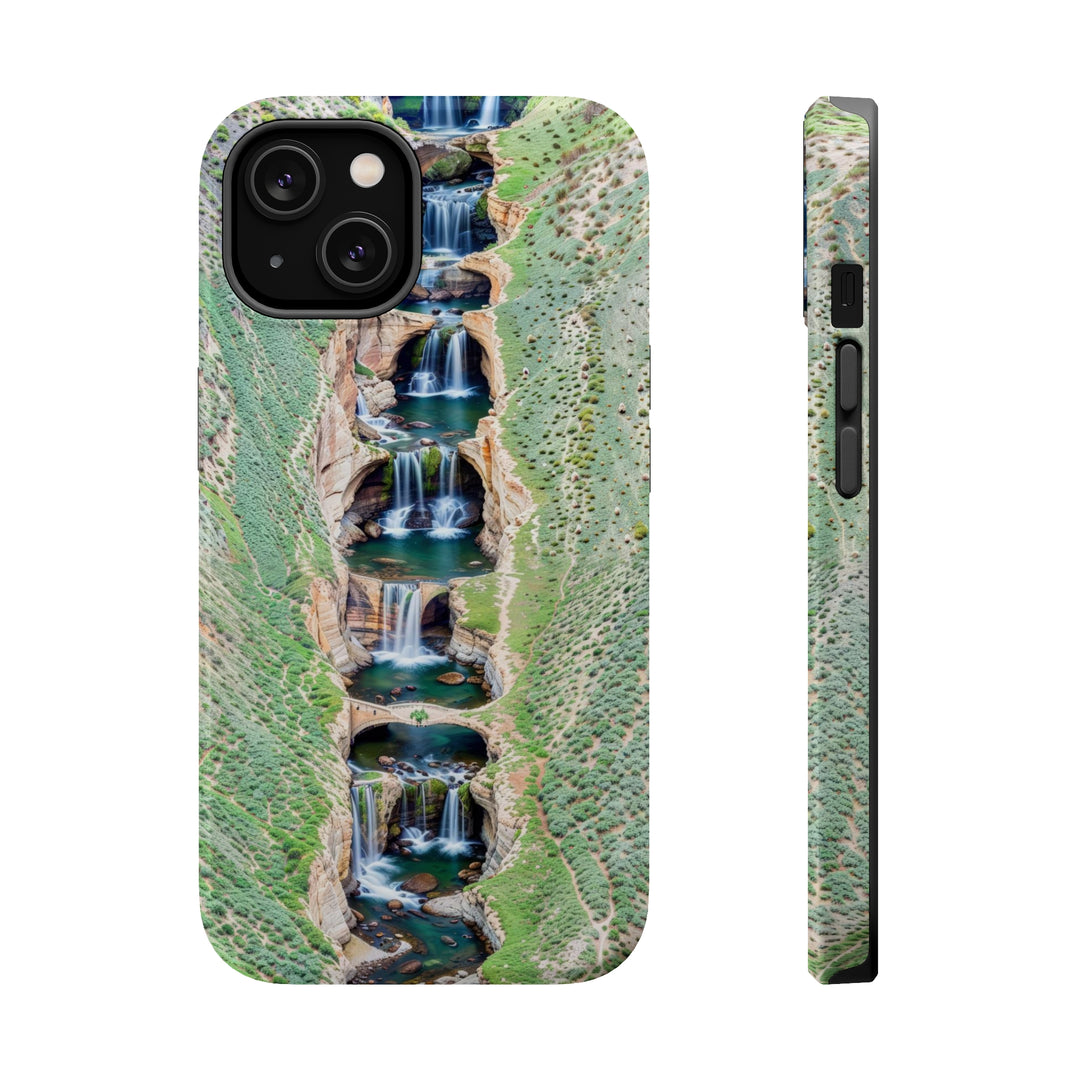 Verdant Cascade Serenity - MagSafe Tough Case