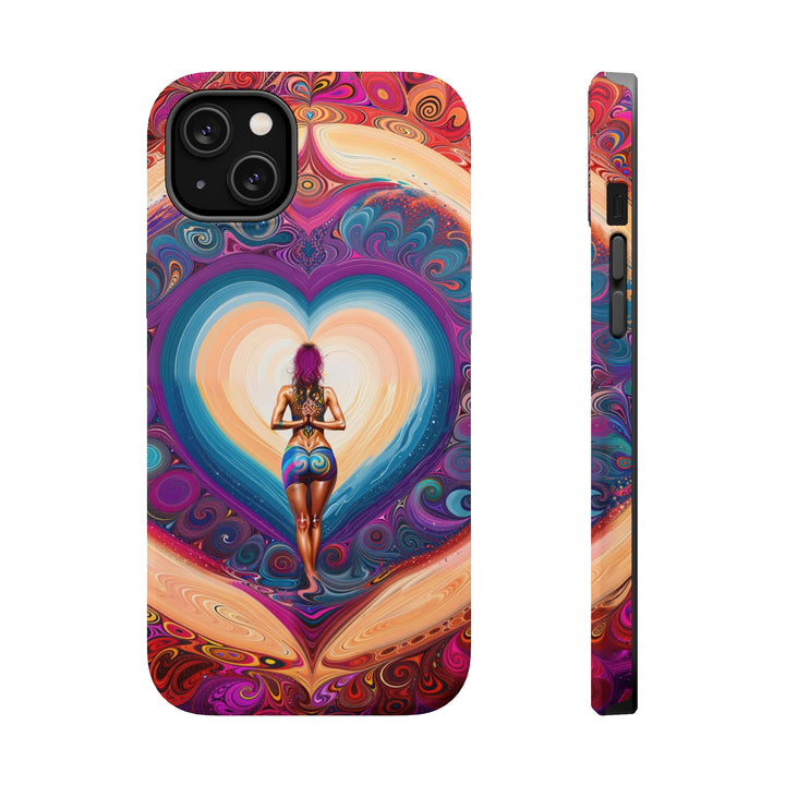 Cosmic Heart Vortex - MagSafe Tough Case