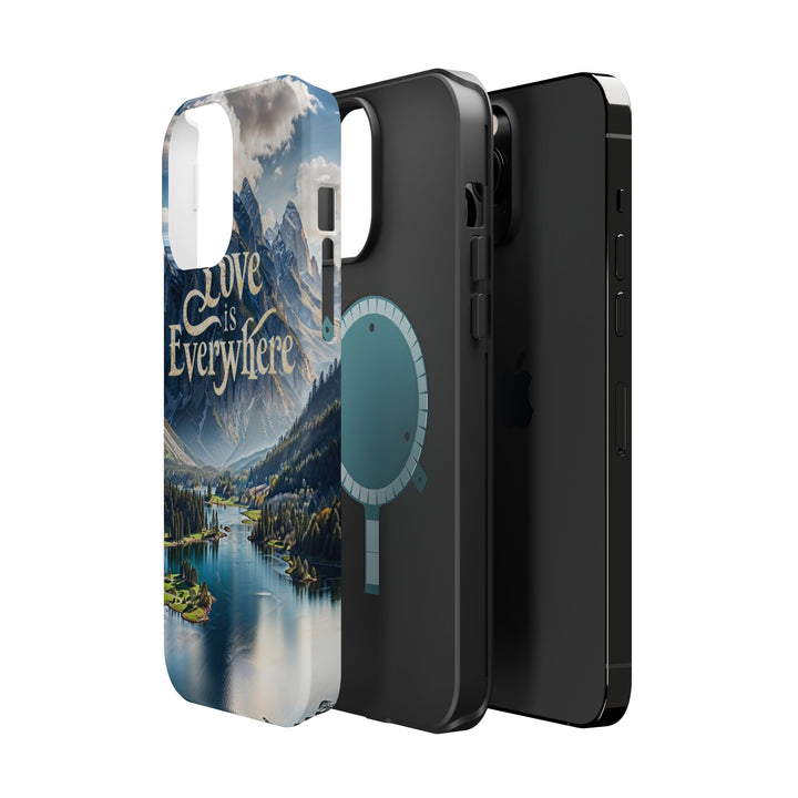Mountainous Love Reflection - MagSafe Tough Case