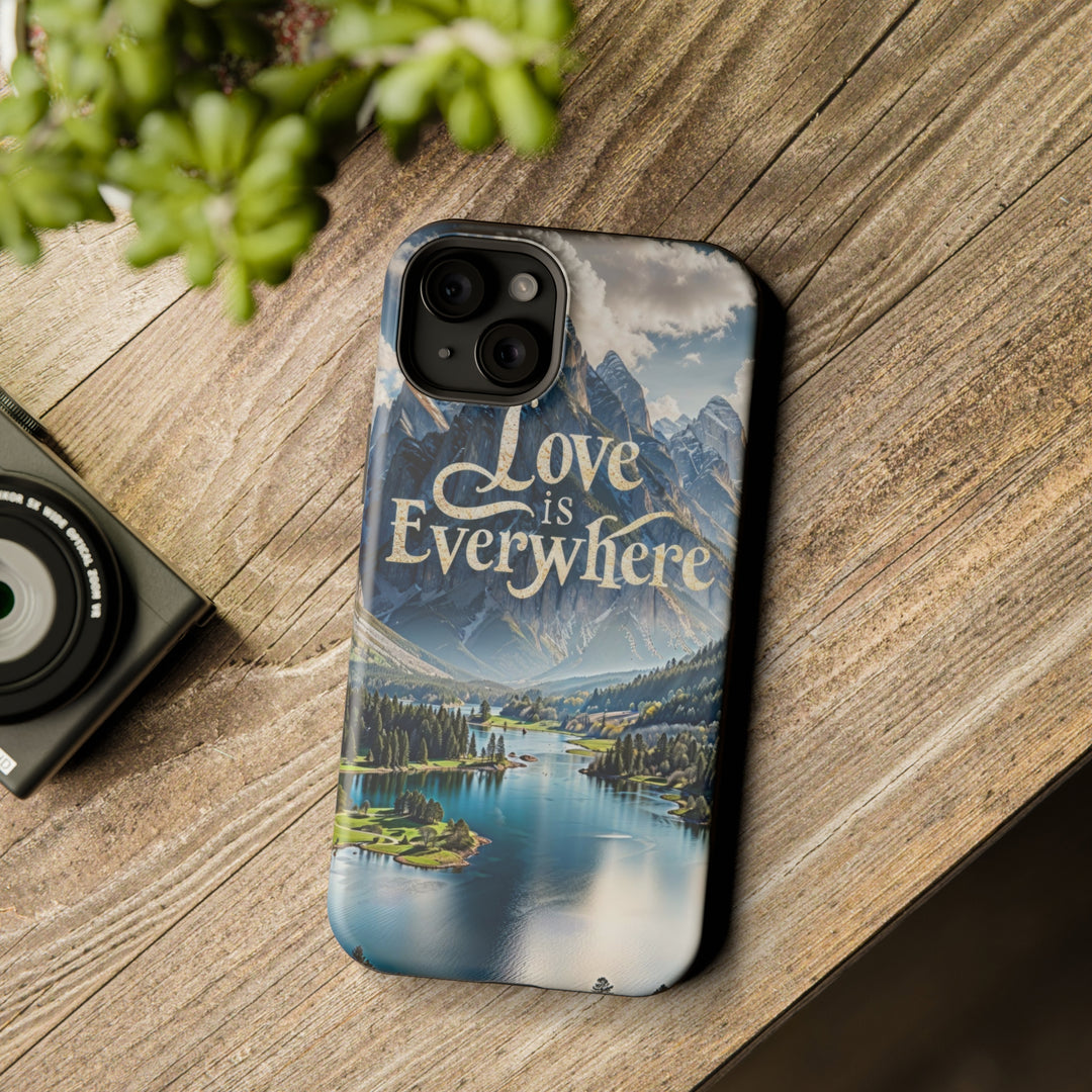 Mountainous Love Reflection - MagSafe Tough Case