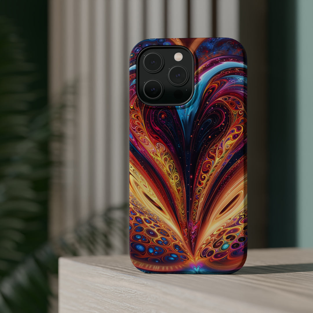 Cosmic Vibrant Swirls - MagSafe Tough Case