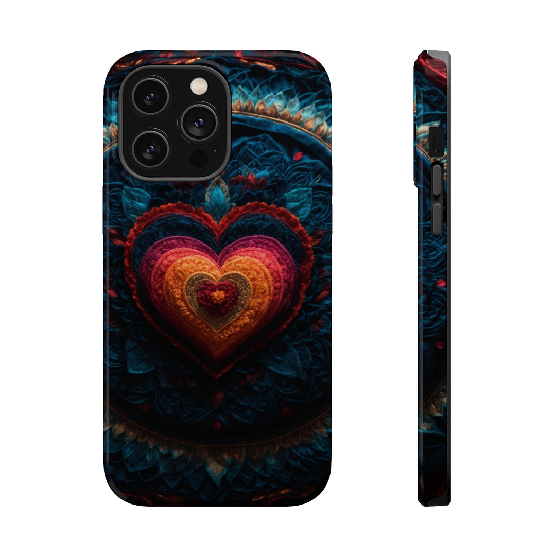 Nested Heart Tapestry - MagSafe Tough Case