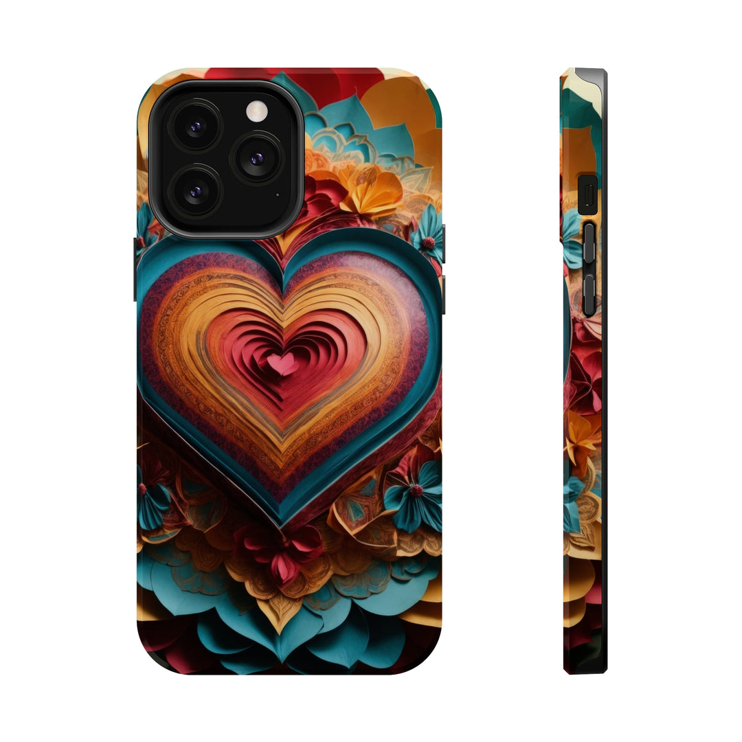 Infinite Layered Heart - MagSafe Tough Case