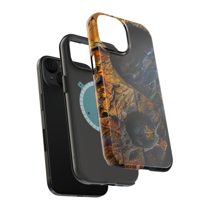Autumn Geometric Contrast - MagSafe Tough Case