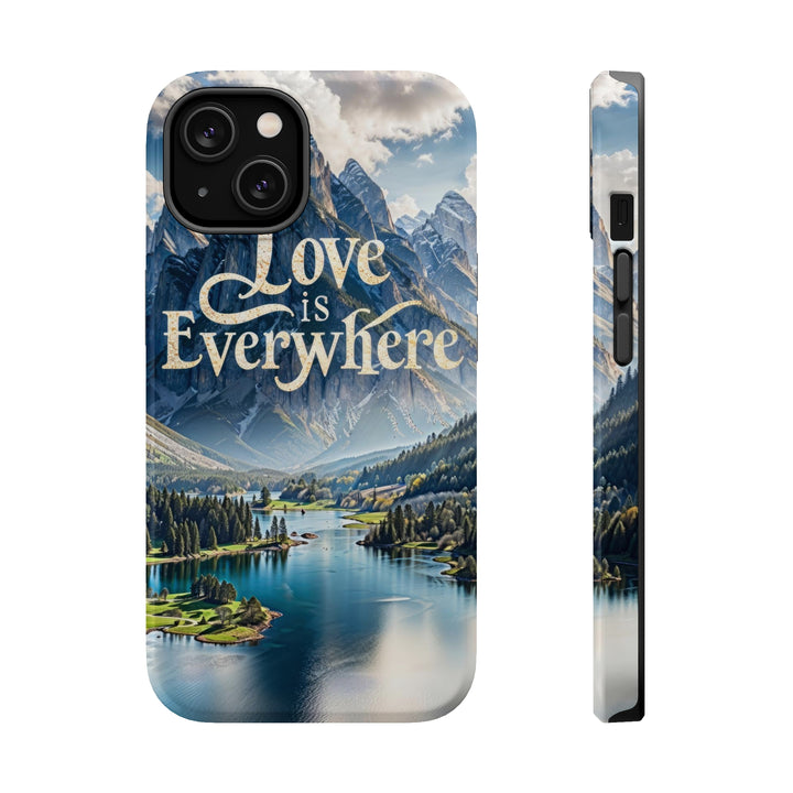 Mountainous Love Reflection - MagSafe Tough Case