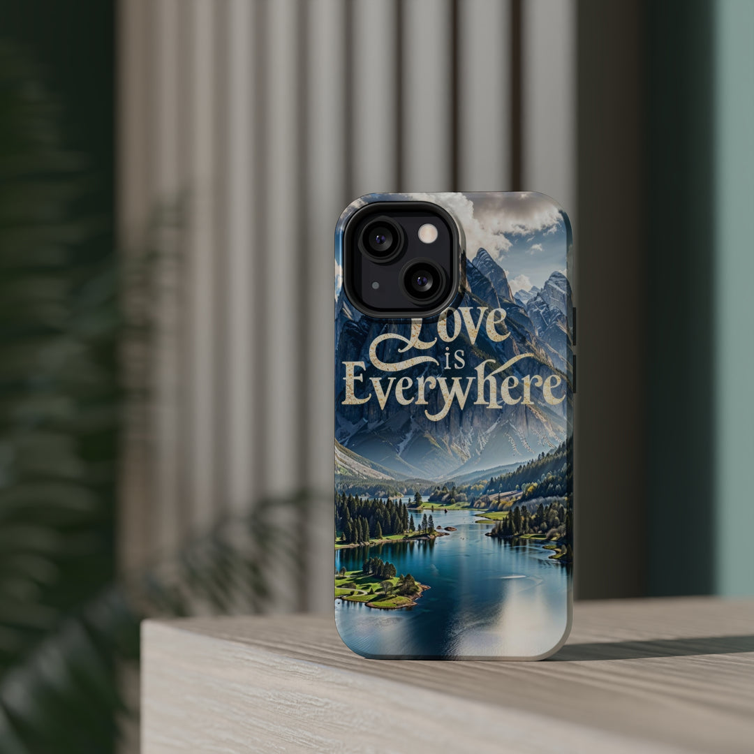 Mountainous Love Reflection - MagSafe Tough Case