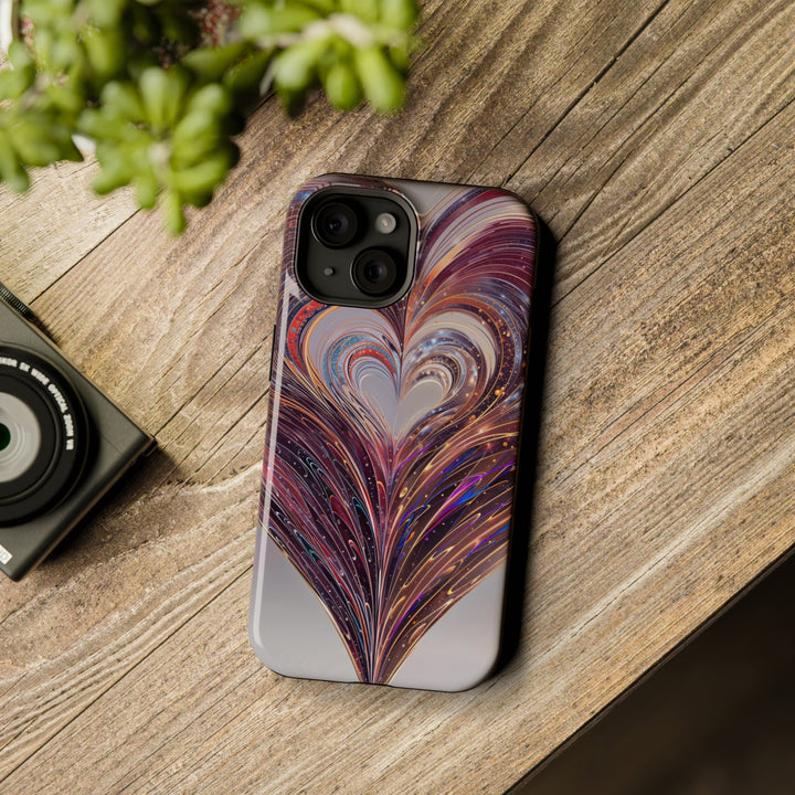 Luminous Swirling Heart - MagSafe Tough Case