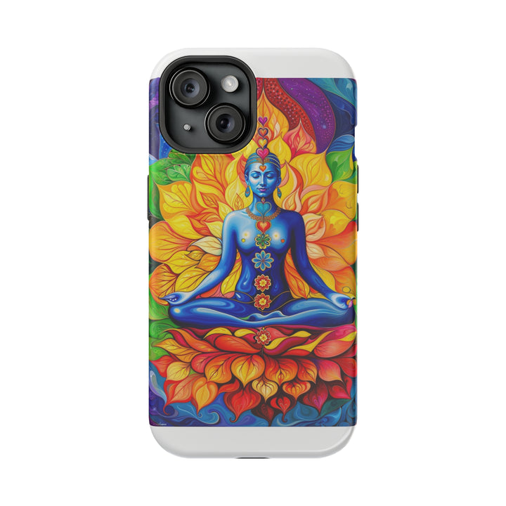 Cosmic Floral Meditation - MagSafe Tough Case