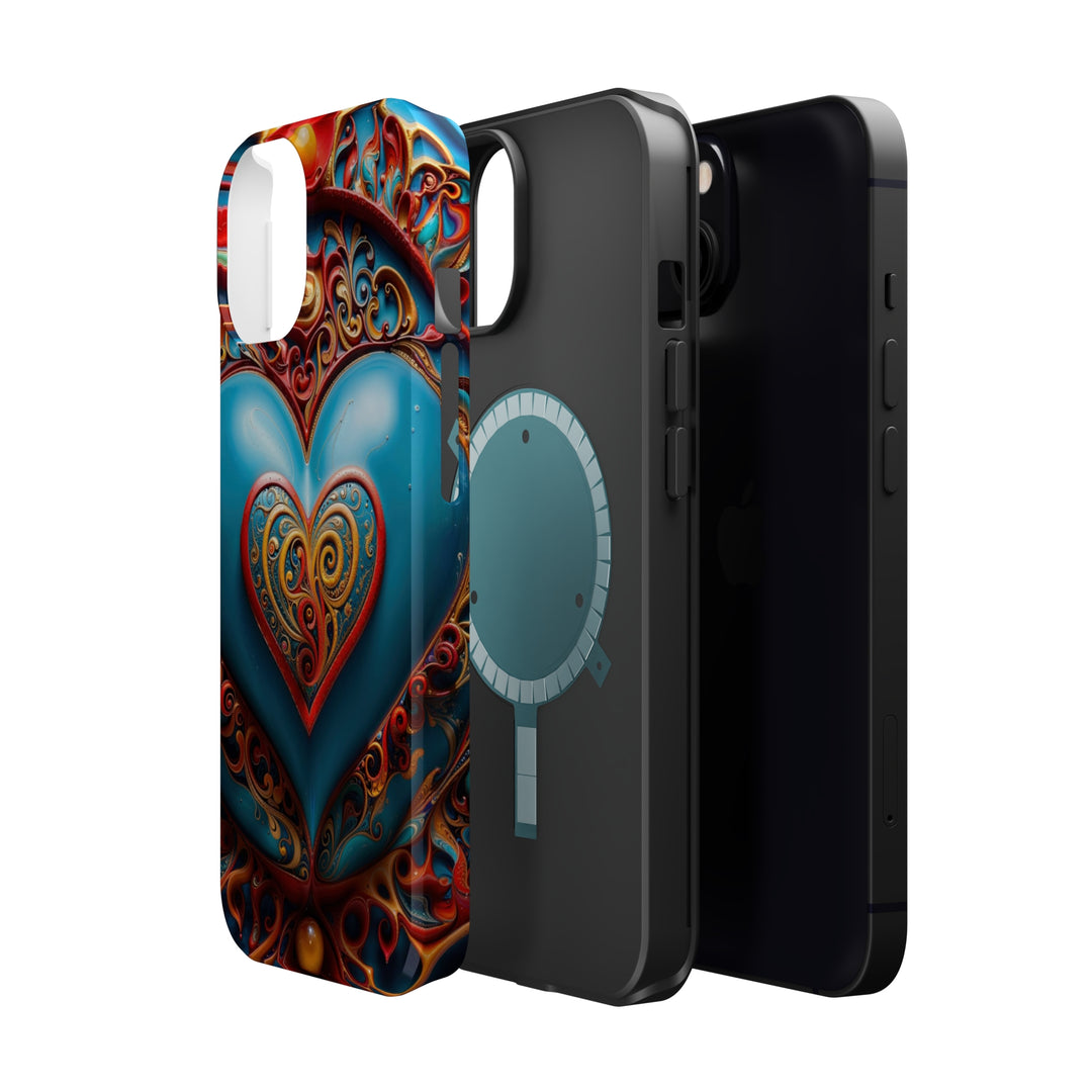 Ornate Heart Mandala - MagSafe Tough Case