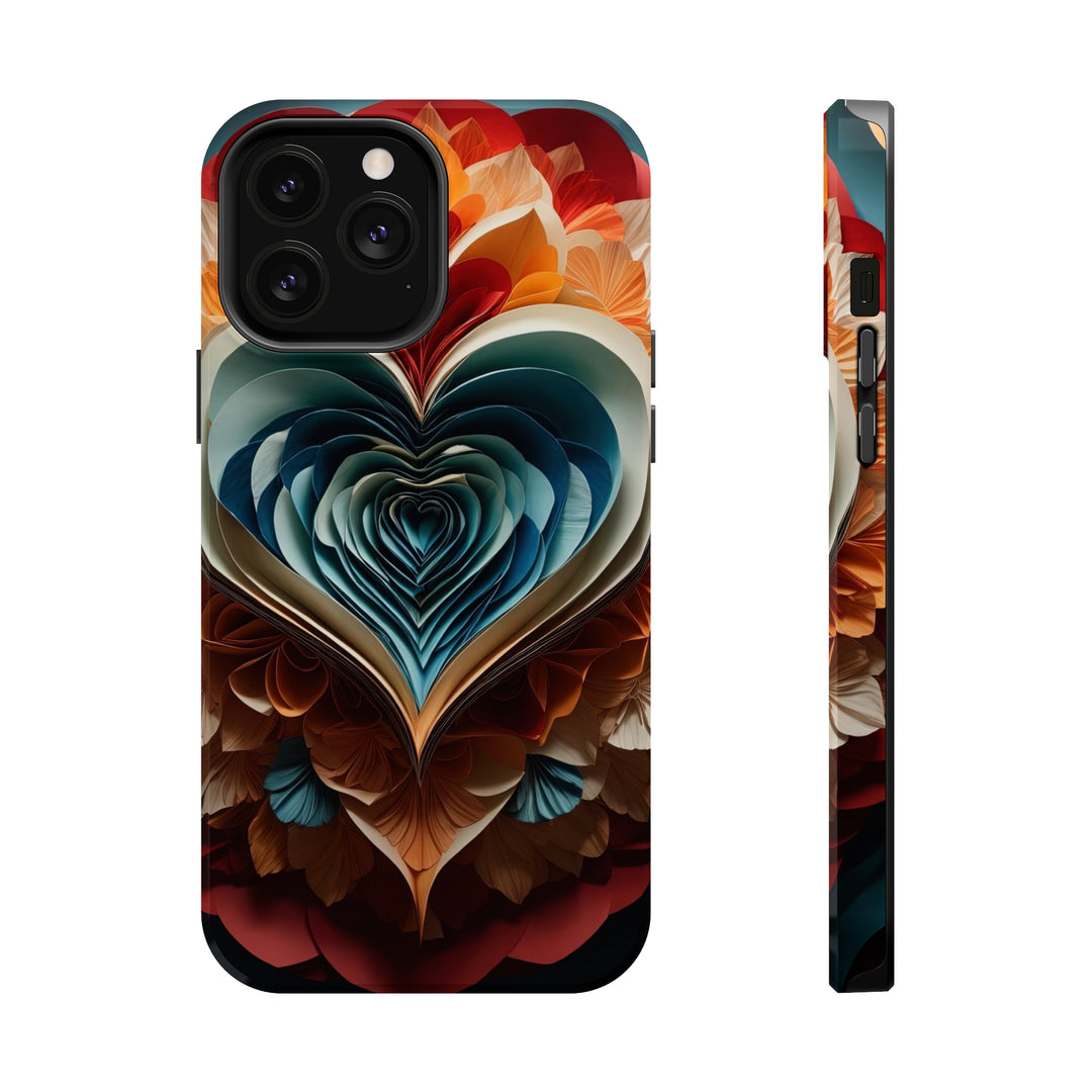 Blooming Heart Layers - MagSafe Tough Case