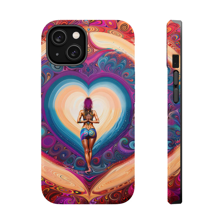 Cosmic Heart Vortex - MagSafe Tough Case