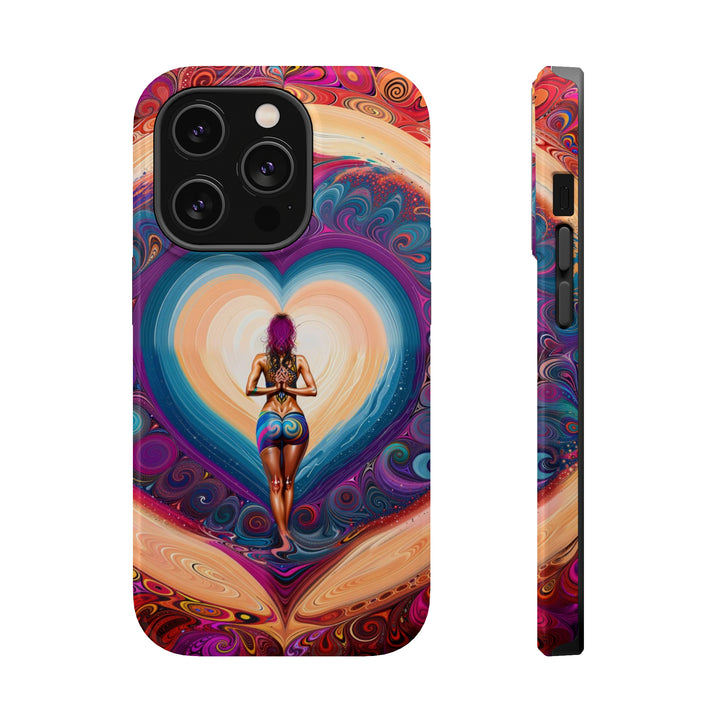 Cosmic Heart Vortex - MagSafe Tough Case
