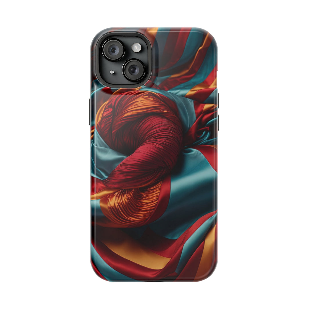 Vivid Silk Swirls - MagSafe Tough Case