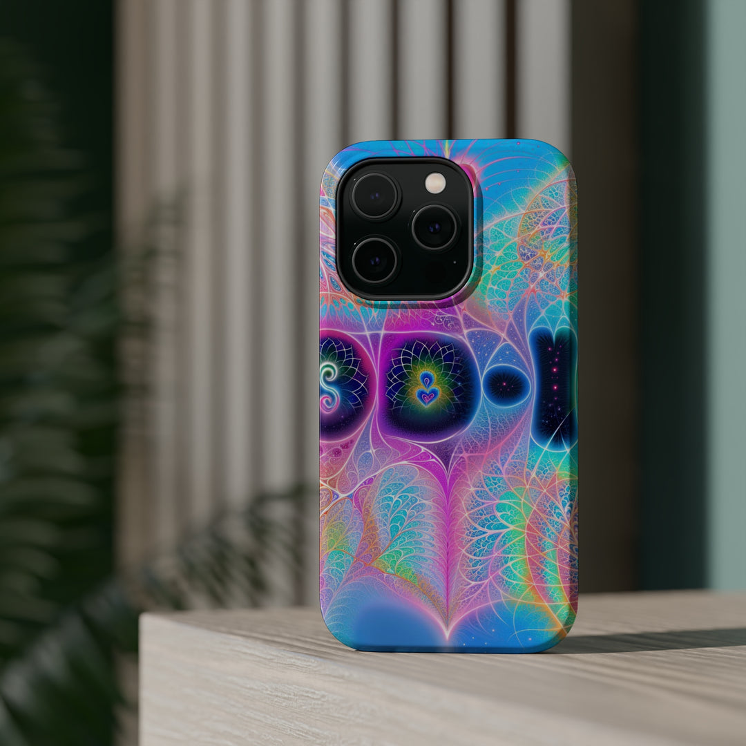 Vibrant Ethereal Hearts - MagSafe Tough Case