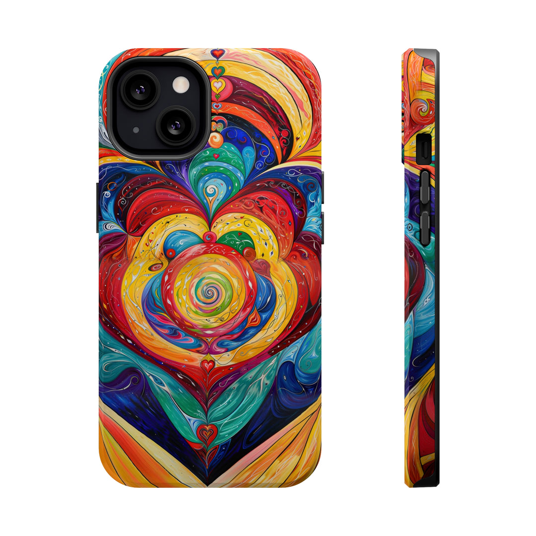 Vibrant Swirling Emotions - MagSafe Tough Case