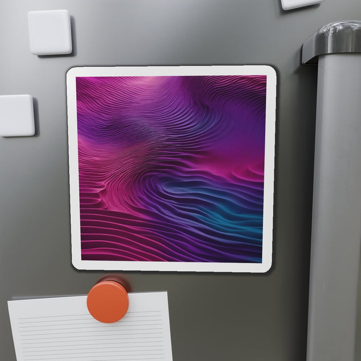 Vibrant Fluid Dynamics - Die-cut Magnet