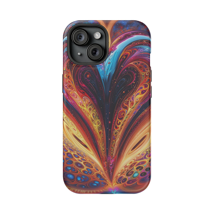 Cosmic Vibrant Swirls - MagSafe Tough Case