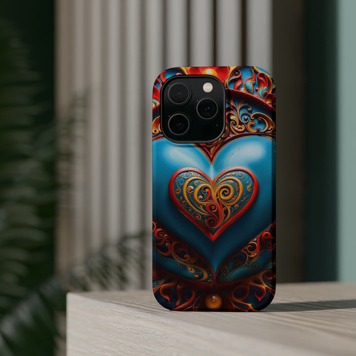 Ornate Heart Mandala - MagSafe Tough Case