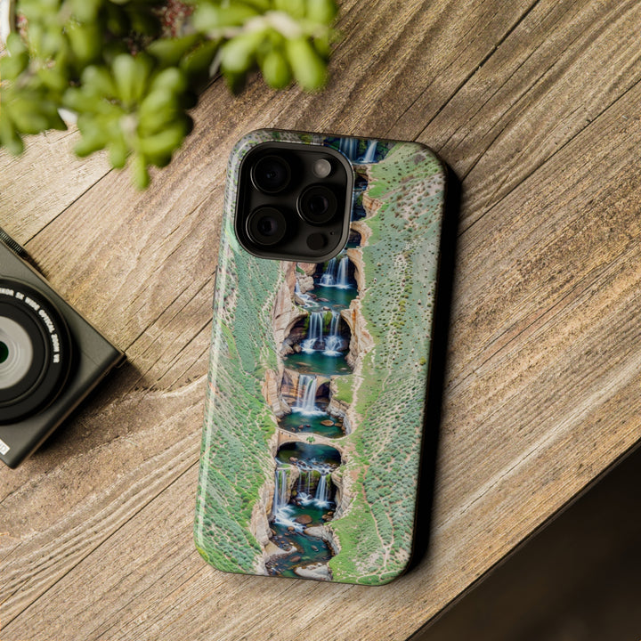 Verdant Cascade Serenity - MagSafe Tough Case