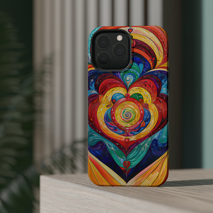 Vibrant Swirling Emotions - MagSafe Tough Case