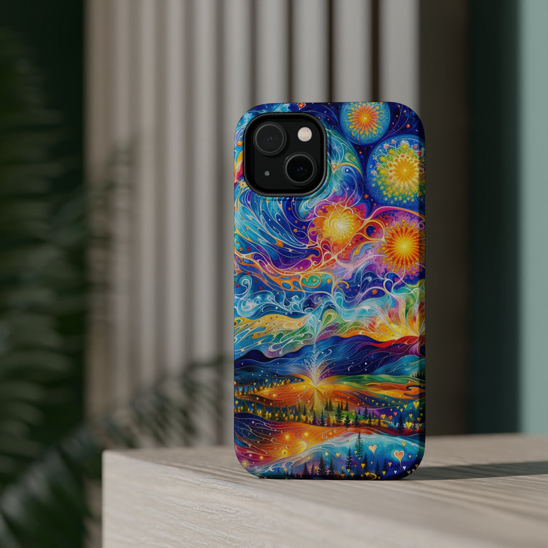 Cosmic Vibrant Landscape - MagSafe Tough Case