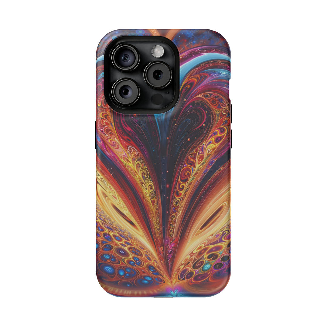 Cosmic Vibrant Swirls - MagSafe Tough Case