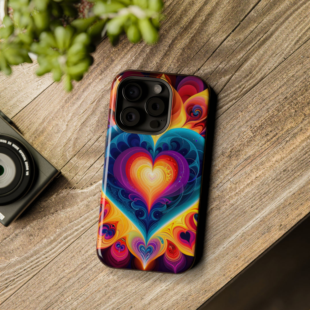 Cosmic Vibrant Heart - MagSafe Tough Case