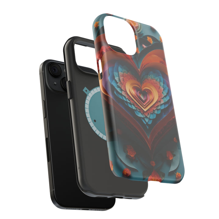 Blooming Heart Layers - MagSafe Tough Case