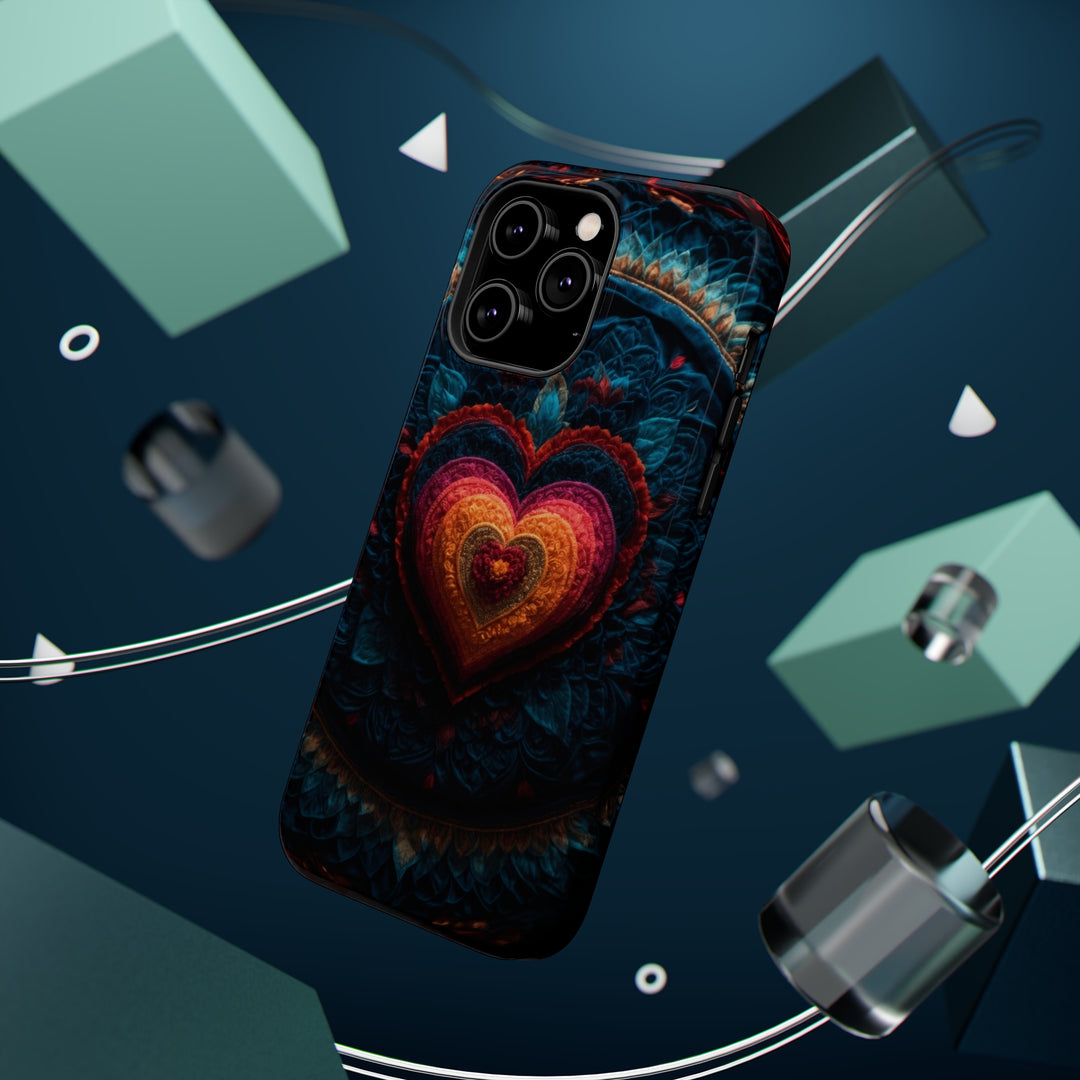 Nested Heart Tapestry - MagSafe Tough Case