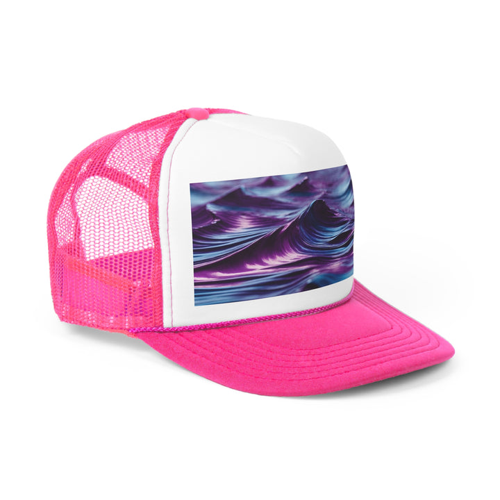 Purple Ocean Waves - Trucker Hat